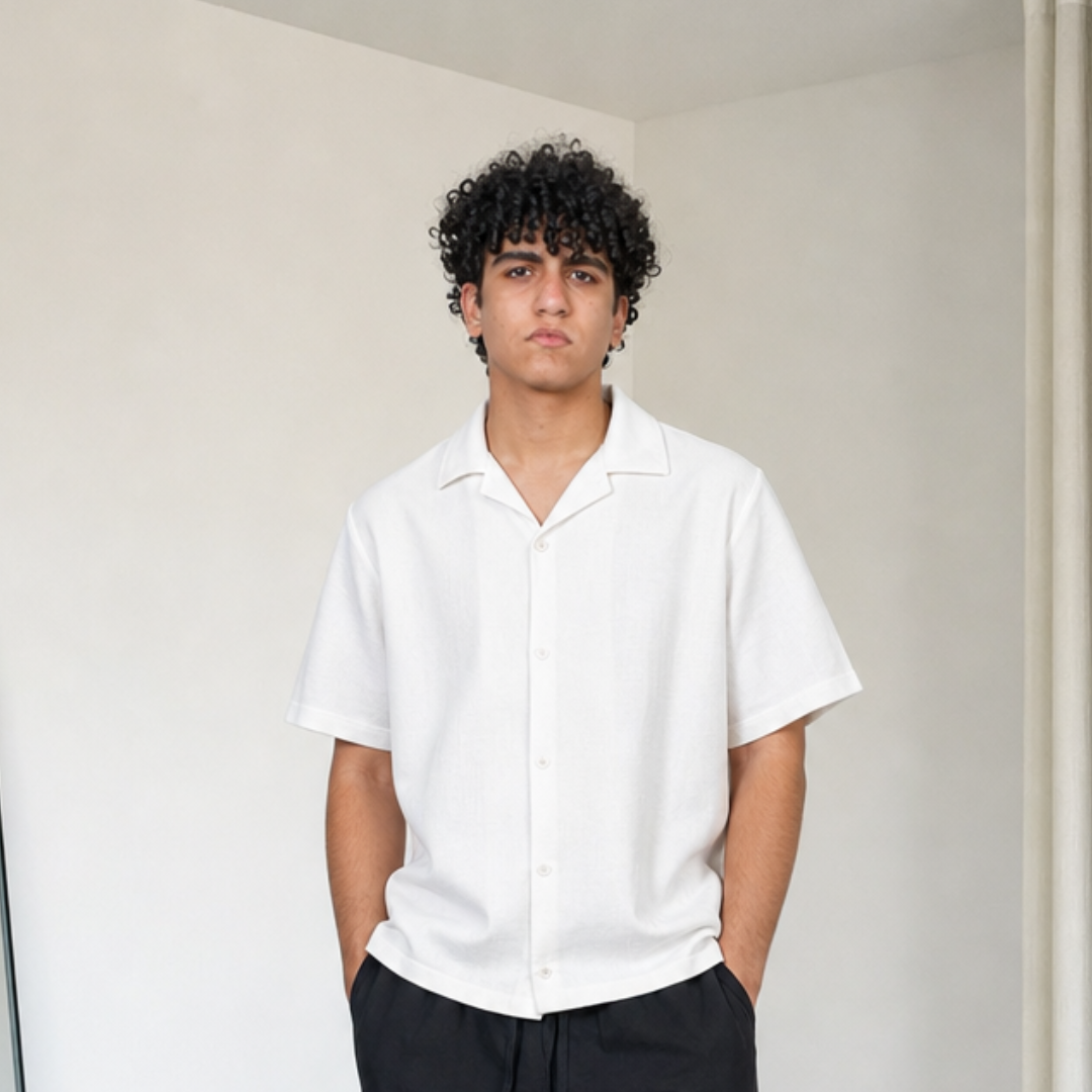 White Linen Shirt
