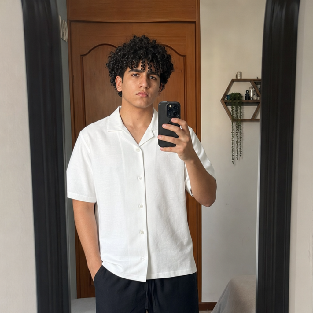 White Linen Shirt
