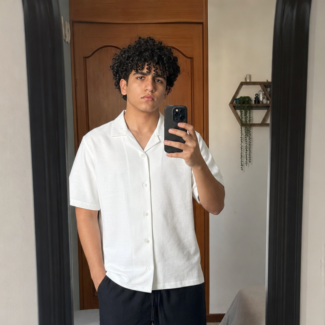White Linen Shirt