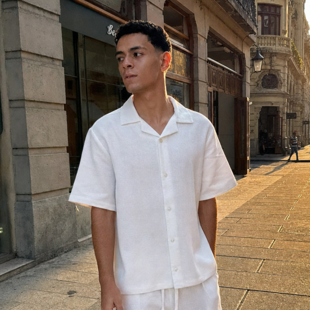 White Linen Shirt